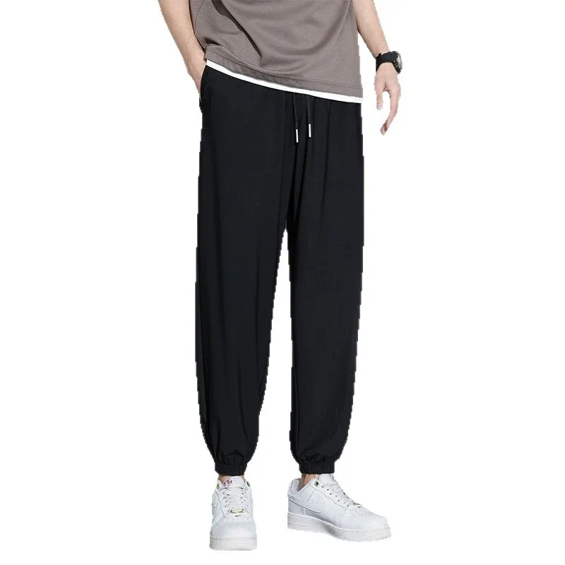 Men's Summer Ice Silk Joggers