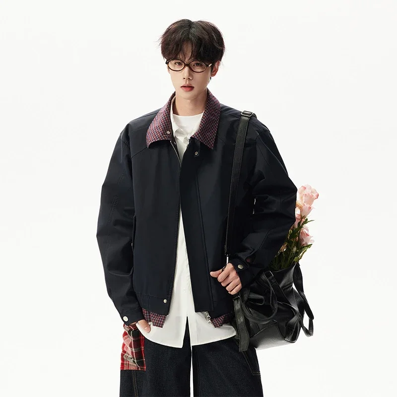 Autumn Men/Women Plaid Jacket