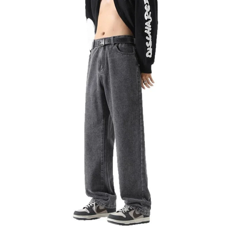 Men's Retro Straight Jeans (Unisex)