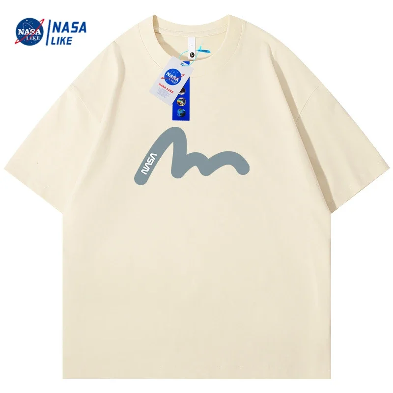 240G Heavyweight Short-sleeve Crewneck White Cotton T-shirt (Unisex, Customizable)