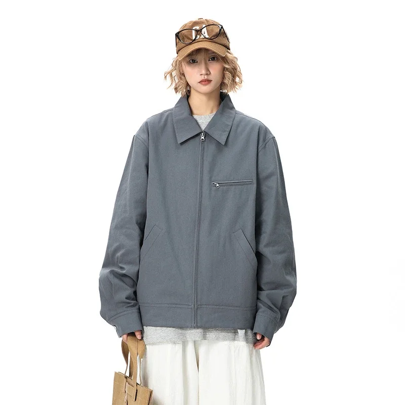 Autumn Lapel Vintage Work Jacket