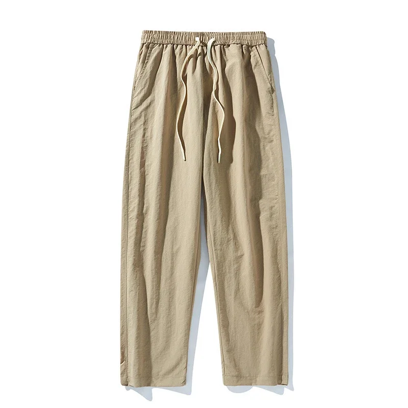 Men's Retro Loose Straight Trousers