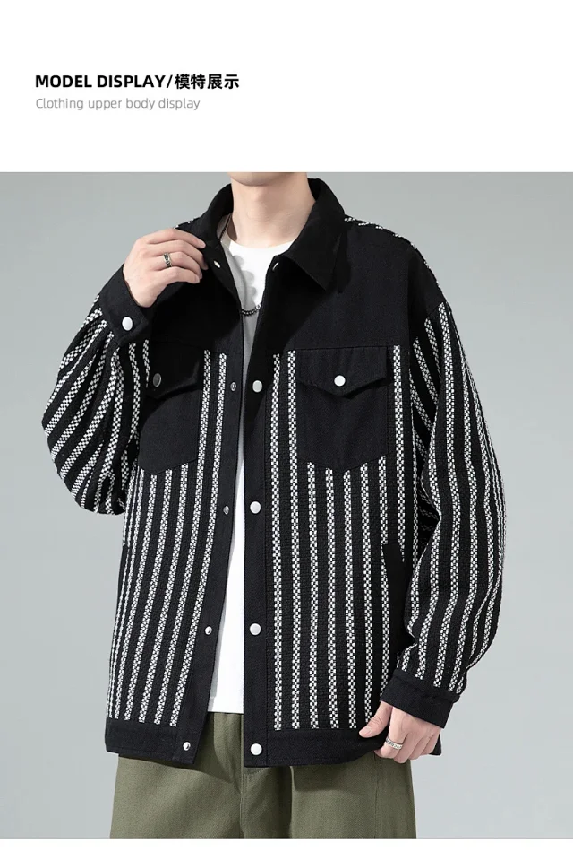 2025 Tweed Men's Jacket Detail