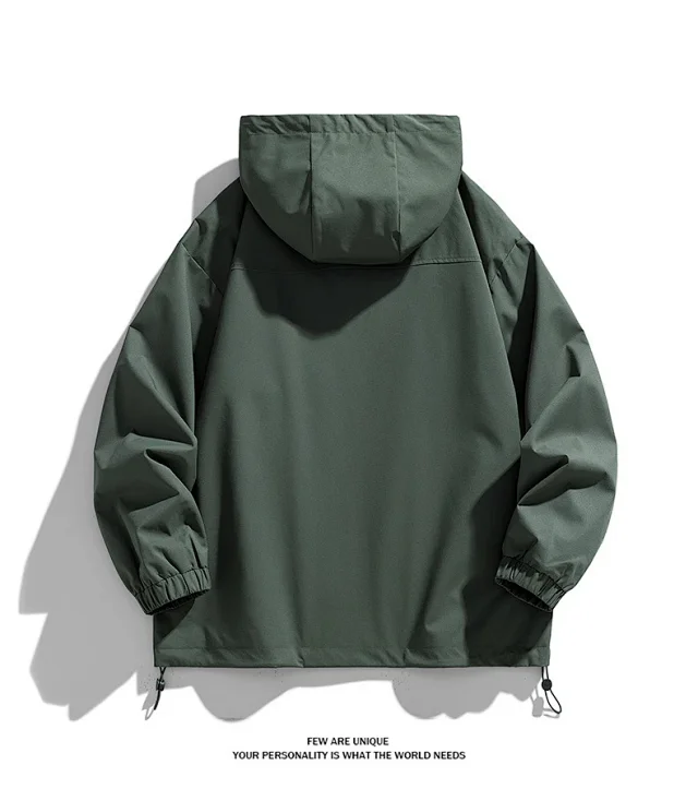 Men's Spring/Fall Windproof Red    Outdoor Functional Couple Jacket Detail