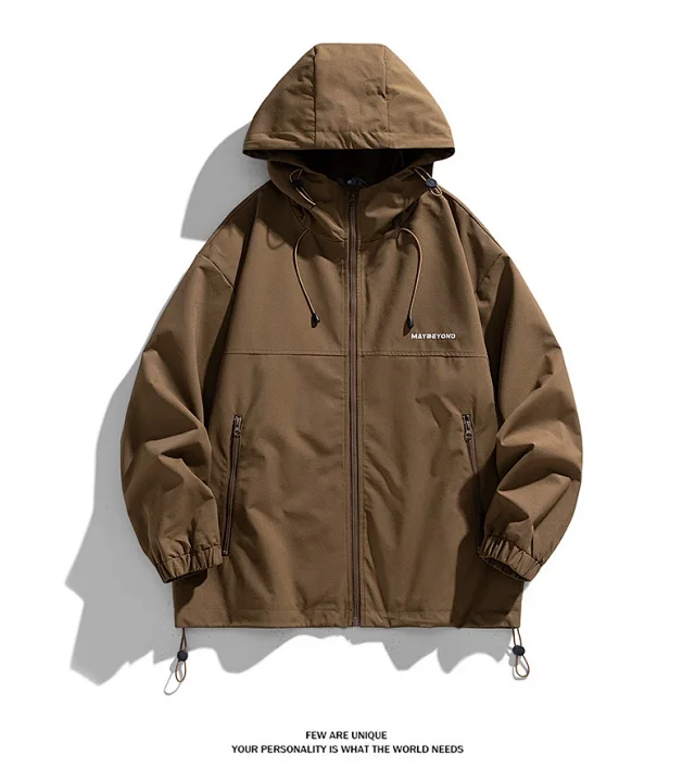 Men's Spring/Fall Windproof Red    Outdoor Functional Couple Jacket Detail