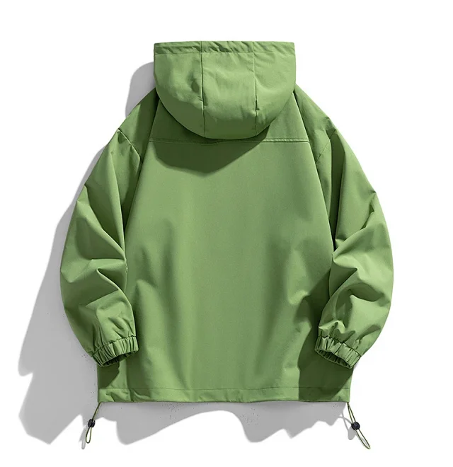 Men's Spring/Fall Windproof Red    Outdoor Functional Couple Jacket Detail