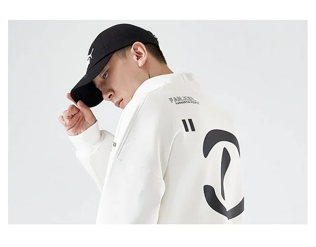 Men's 2025 Autumn/Winter Fleece High - neck Base Layer Detail