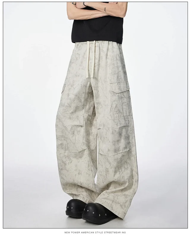 Tree Camo Tech Cargo Pants Detail