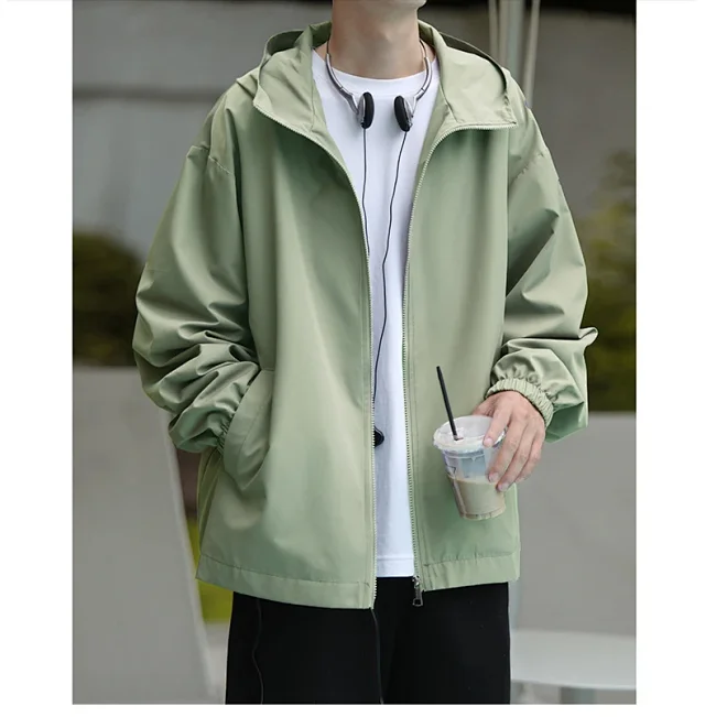 Autumn Men's Outdoor Jacket Detail