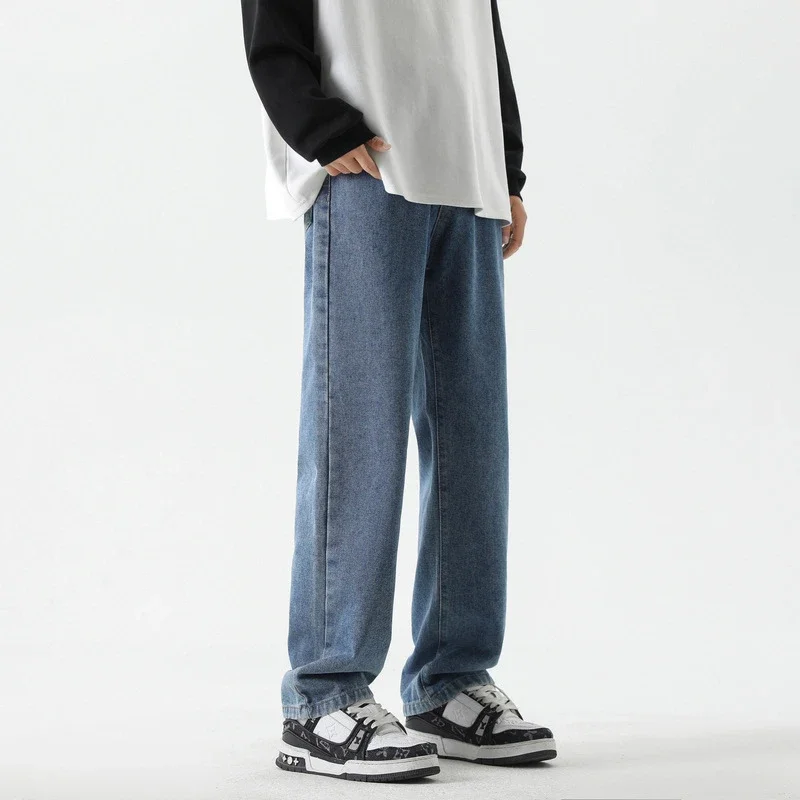 Men's Retro Straight Jeans (Unisex)