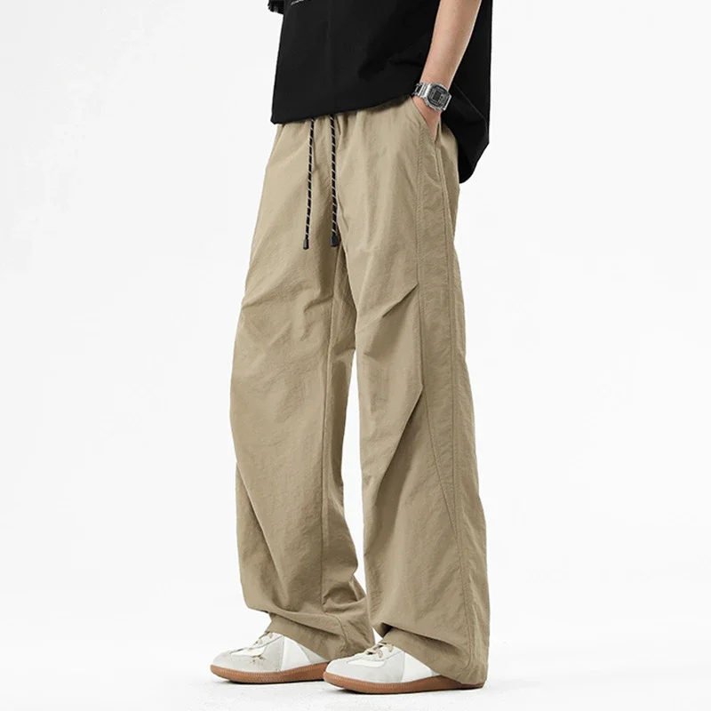 2025 Spring/Summer Men's Parachute Cargo Pants