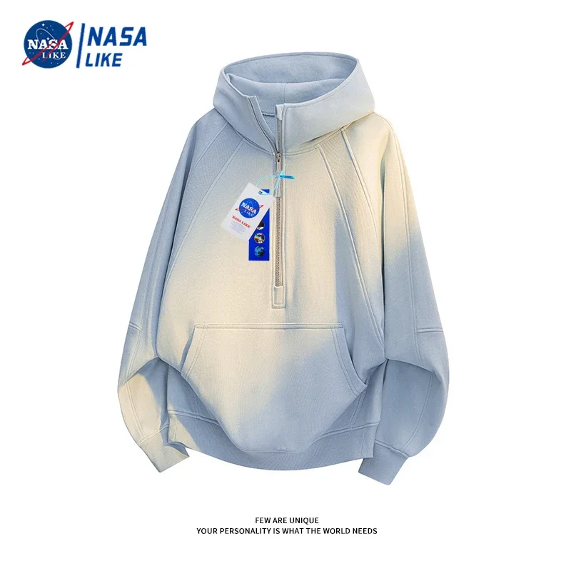 NASA Unisex Spring Half-zip Hoodie