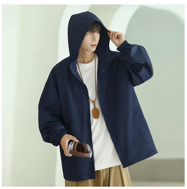 Autumn Men's Outdoor Jacket Detail