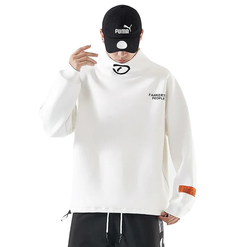 Men's 2025 Autumn/Winter Fleece High - neck Base Layer