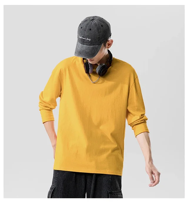 Men's Long-sleeve T-shirts (Couple Style) Detail