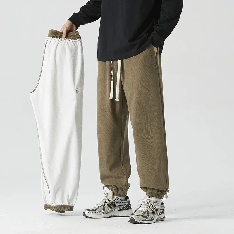 Men's Cotton Corduroy Casual Sweatpants