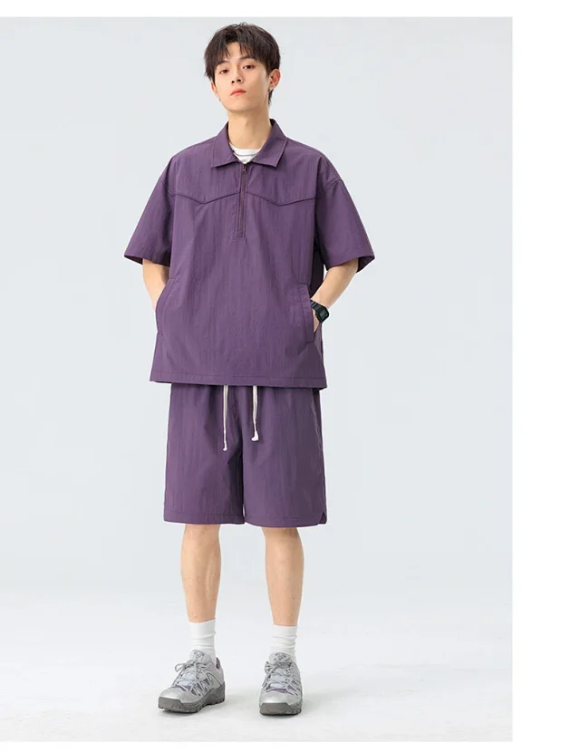 NASA Men's Ice Silk Short Sleeve Shirt Detail