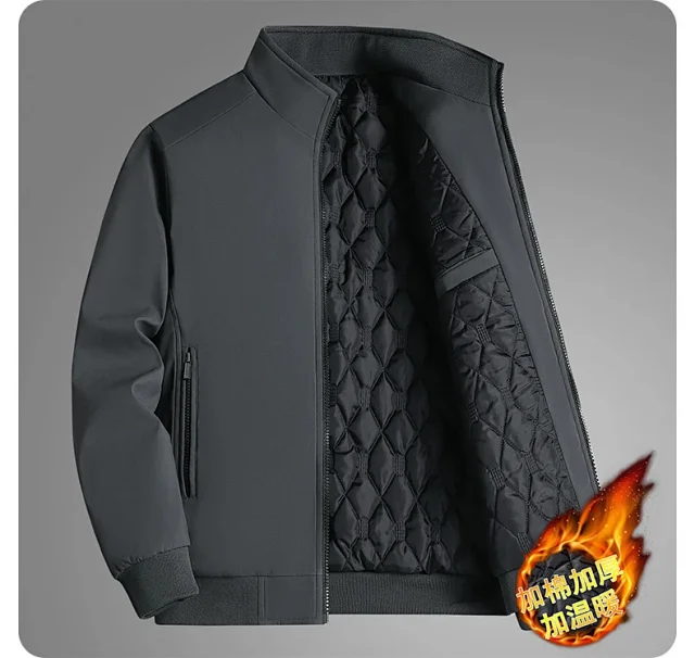 Men's Winter Padded Jacket Detail