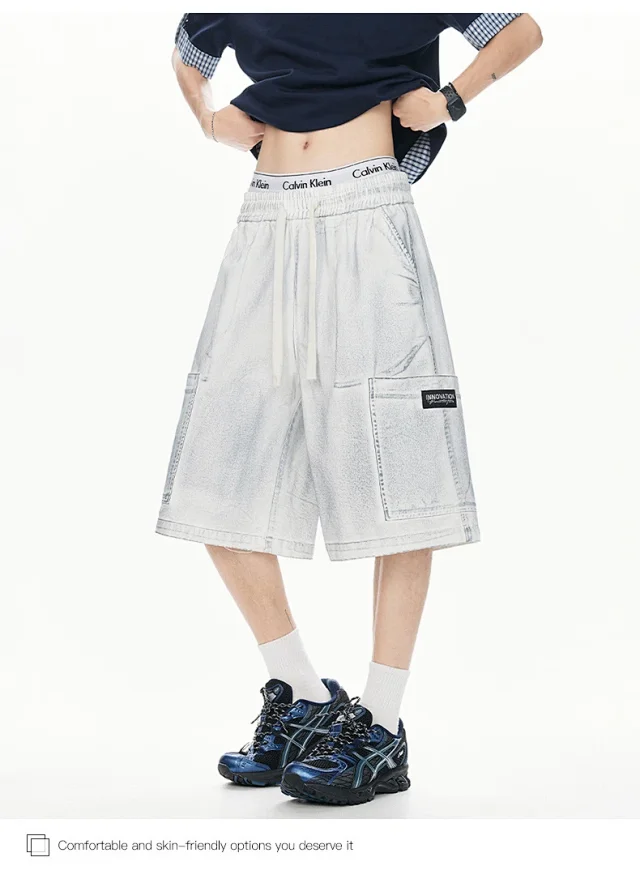 Shorts Boy Retro Summer Mid-lengths Detail