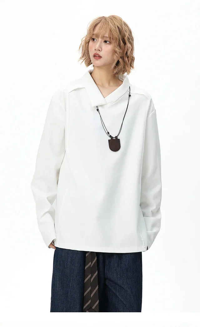 Men's Autumn Polo Shirt Detail