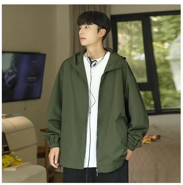 Autumn Men's Outdoor Jacket Detail