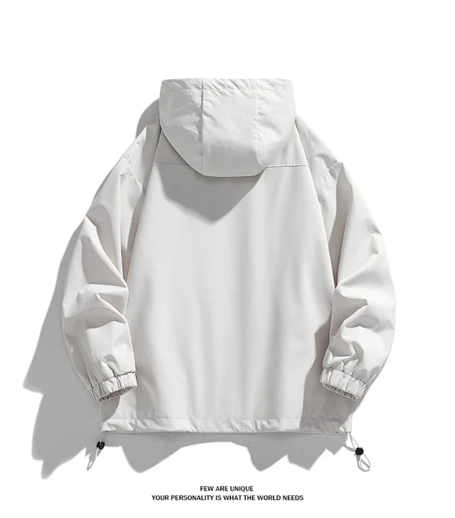 Men's Spring/Fall Windproof Red    Outdoor Functional Couple Jacket Detail