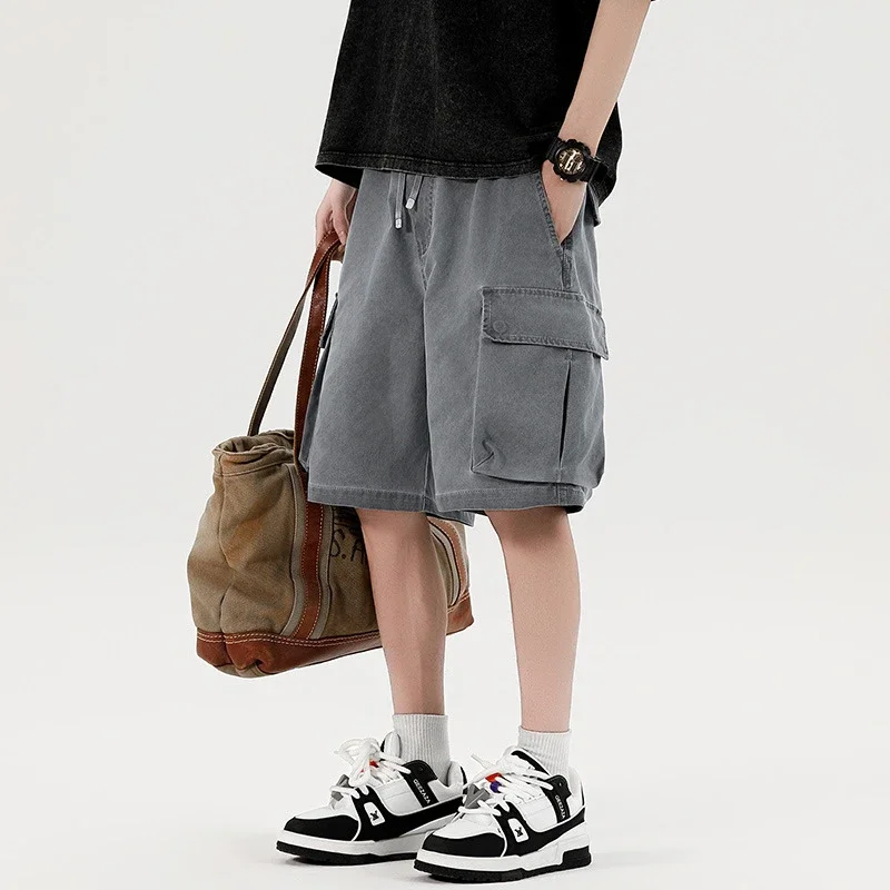 Summer Men's Denim Shorts