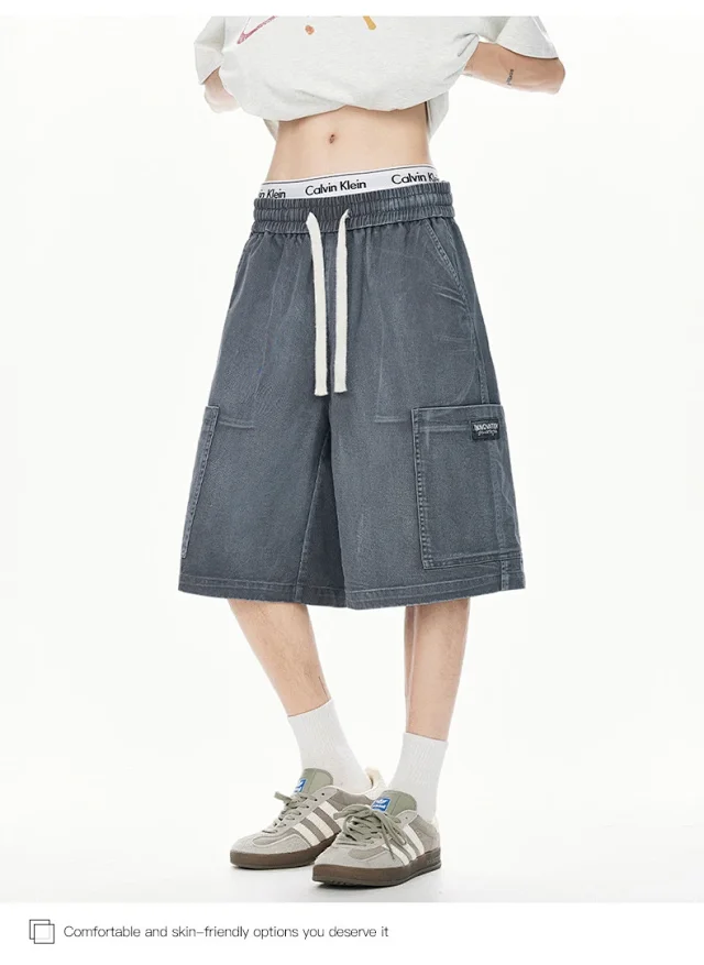 Shorts Boy Retro Summer Mid-lengths Detail