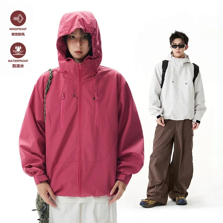 Autumn Outdoor Windproof Jacket for Couples