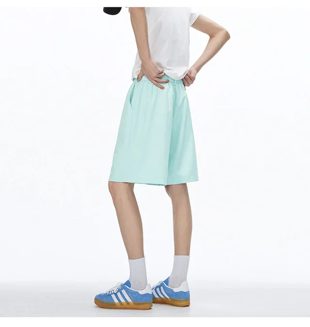 Men's Summer Sporty Loose Beach Shorts Detail