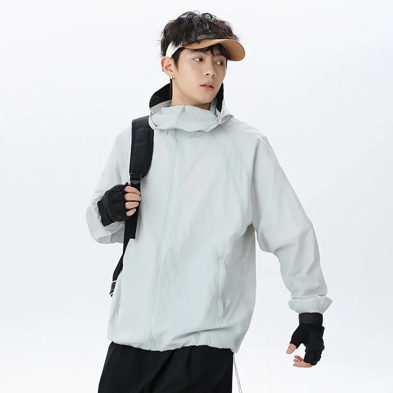 UV-proof Breathable Couple's Skin Coat