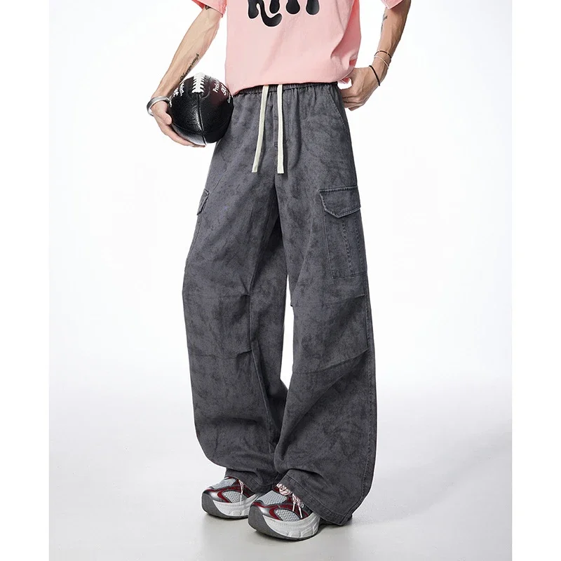 Men's Retro Parachute Work Pants