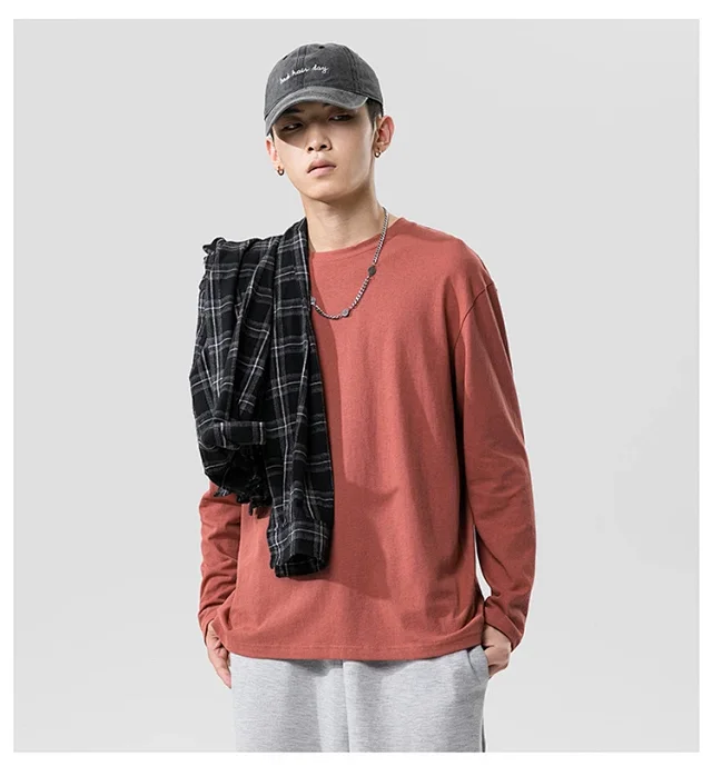 Men's Long-sleeve T-shirts (Couple Style) Detail