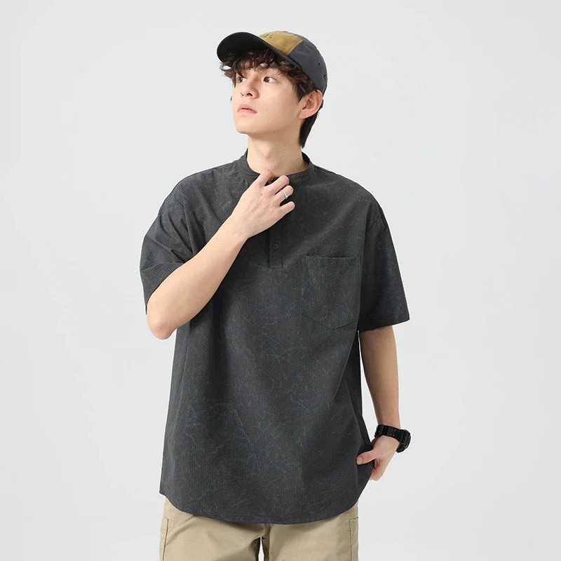 2025 T - shirt with Pocket Decoration