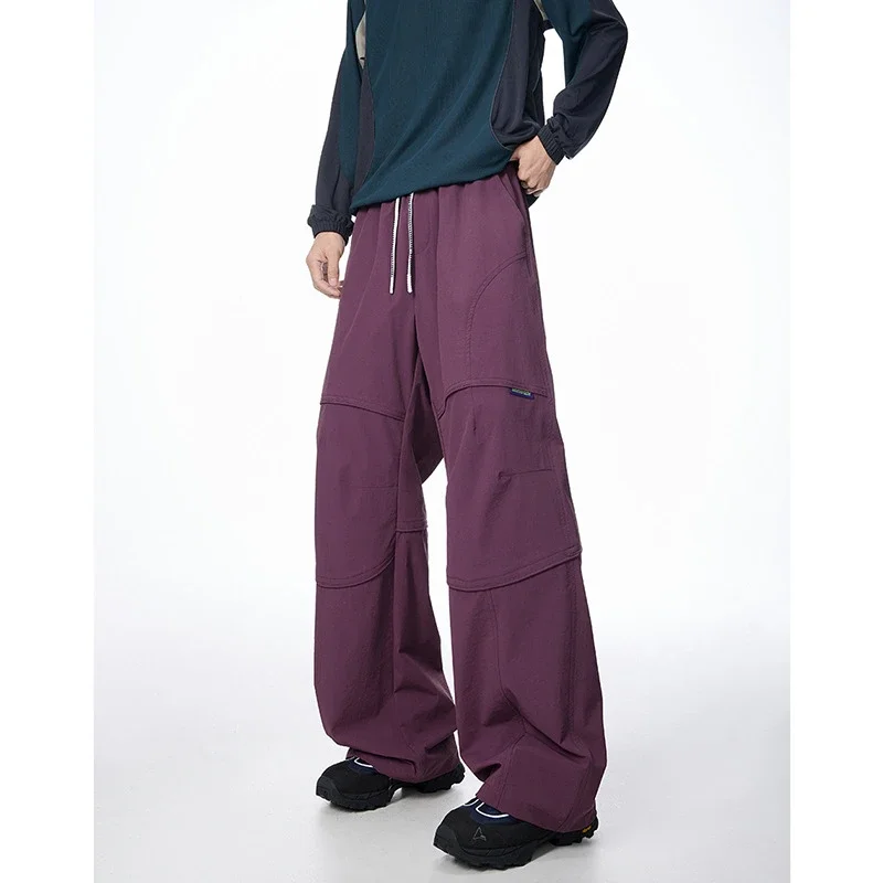 Trendy Straight Wide-Leg Pants