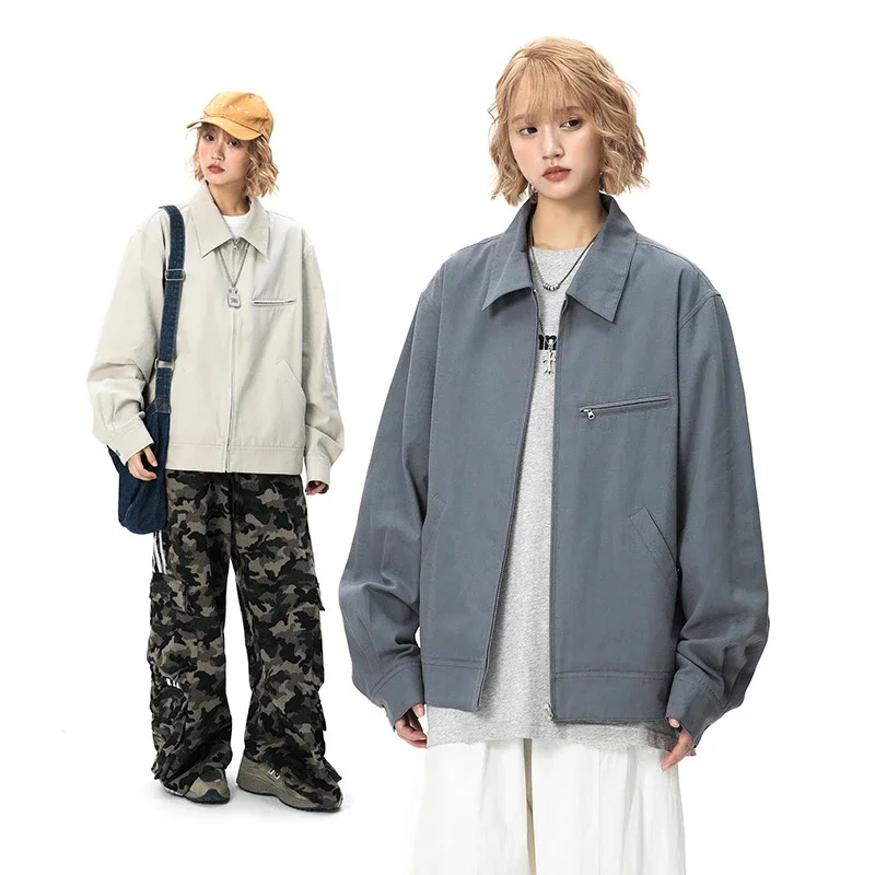 Autumn Lapel Vintage Work Jacket