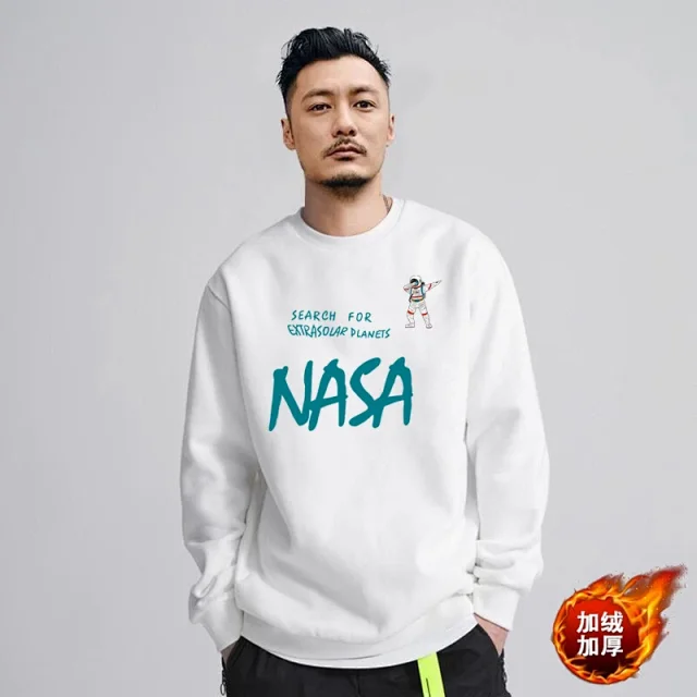 NASA Unisex Sweatshirt, Hong Kong Style Detail