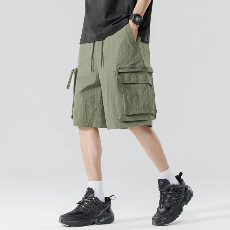 Japanese-style Outdoor Quick-dry Cargo Shorts for Men