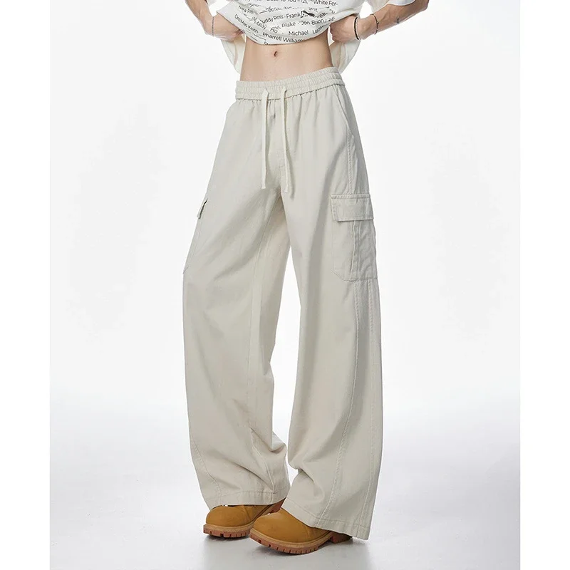 Unisex Vintage Cotton Cargo Pants