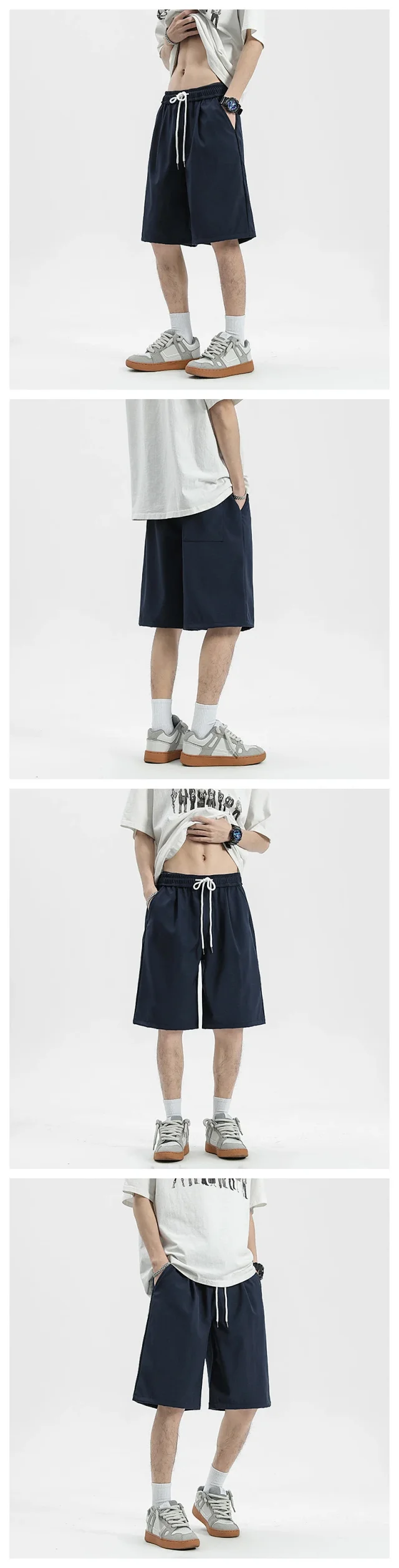 Summer Men's Sporty Dopamine Beach Shorts Detail