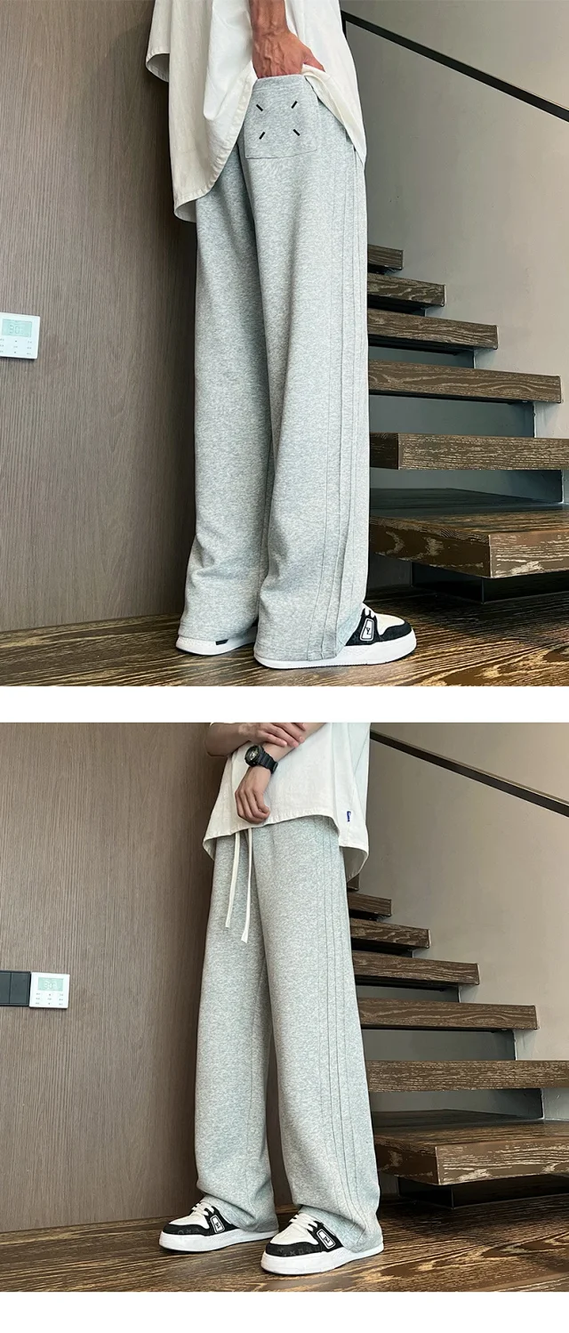 Men's Loose Sweatpants for Spring/Autumn Detail