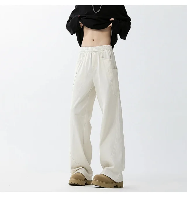 Men's 2025 Autumn Straight Jeans Detail