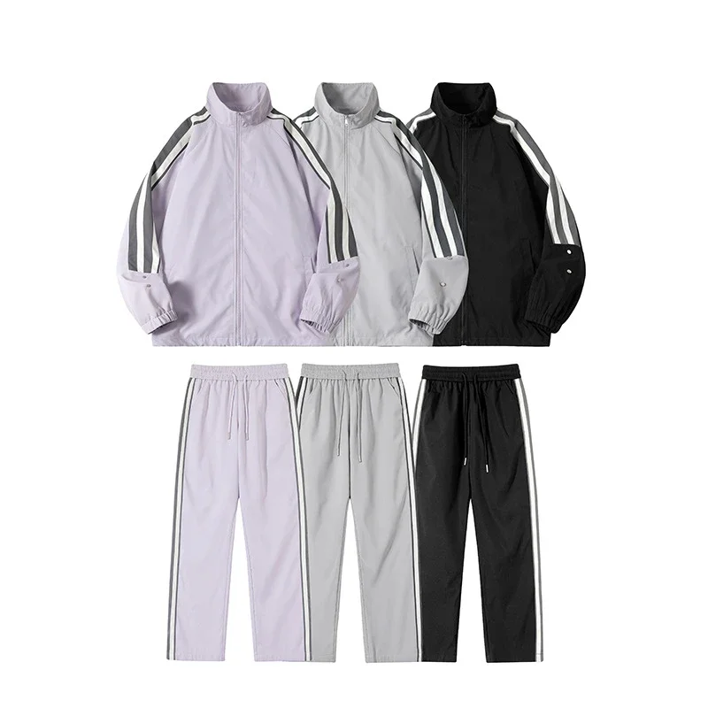 Men's Trendy Collar Jacket & Pants Set