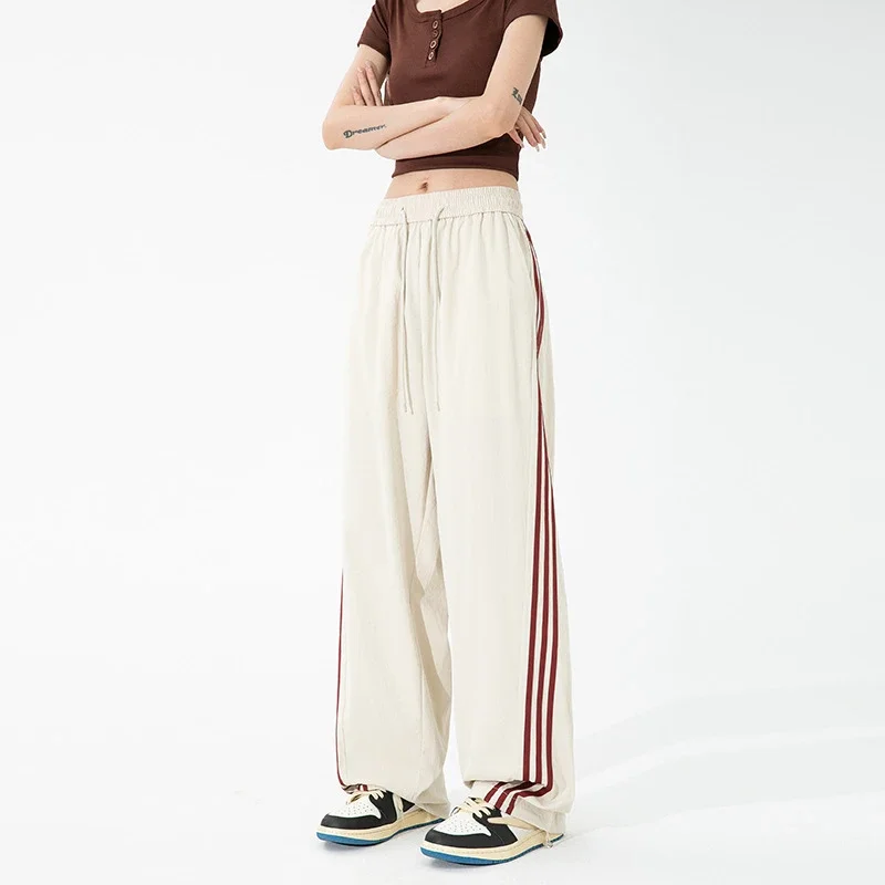 Men's Retro Striped Cargo Pants