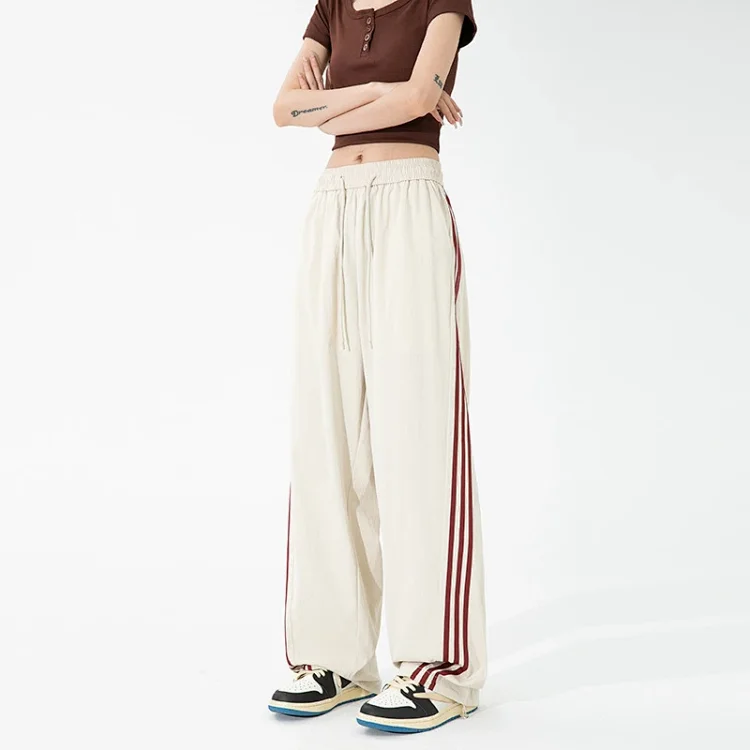 Men's Retro Striped Cargo Pants