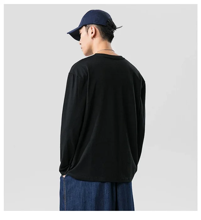 Men's Long-sleeve T-shirts (Couple Style) Detail
