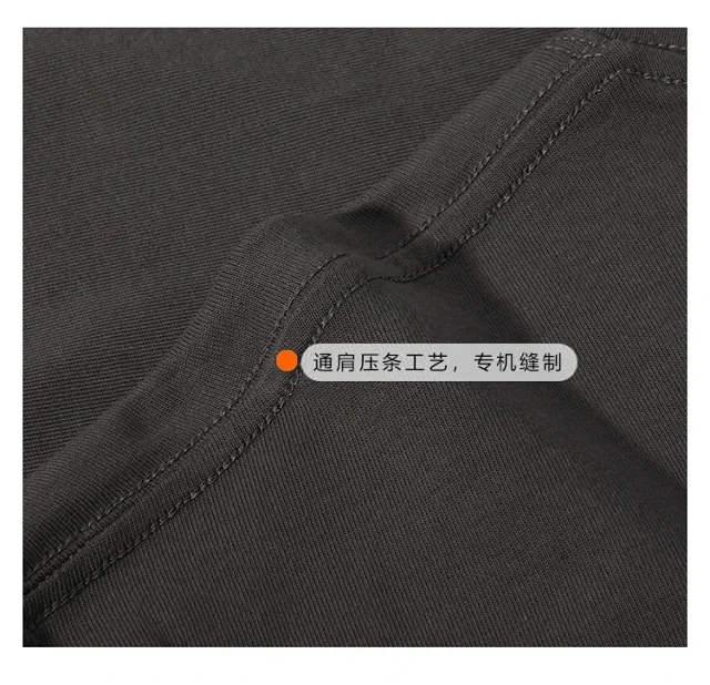 300g Heavy Cotton T-shirt Detail