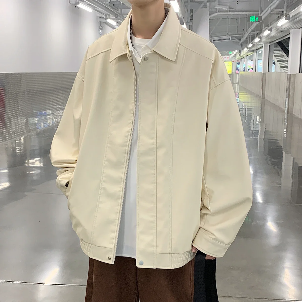 Unisex PU Motorcycle Jacket
