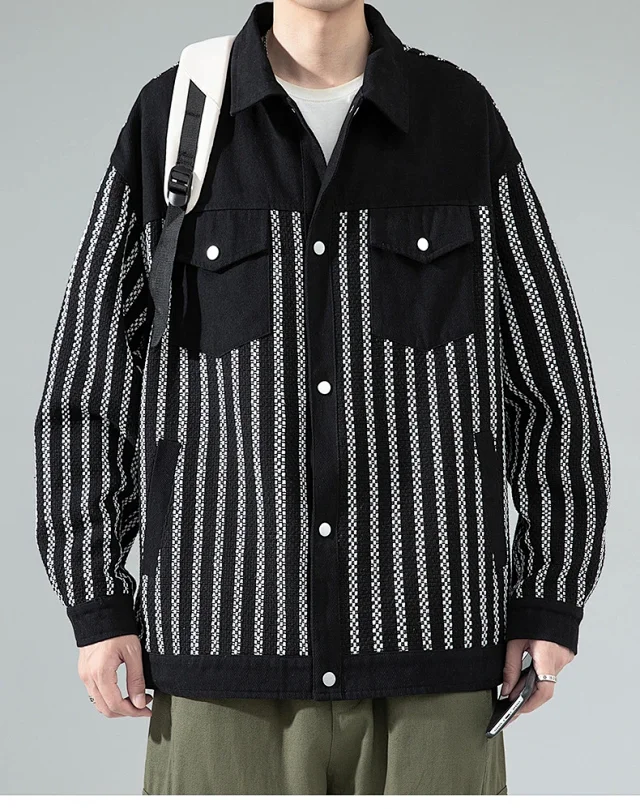 2025 Tweed Men's Jacket Detail