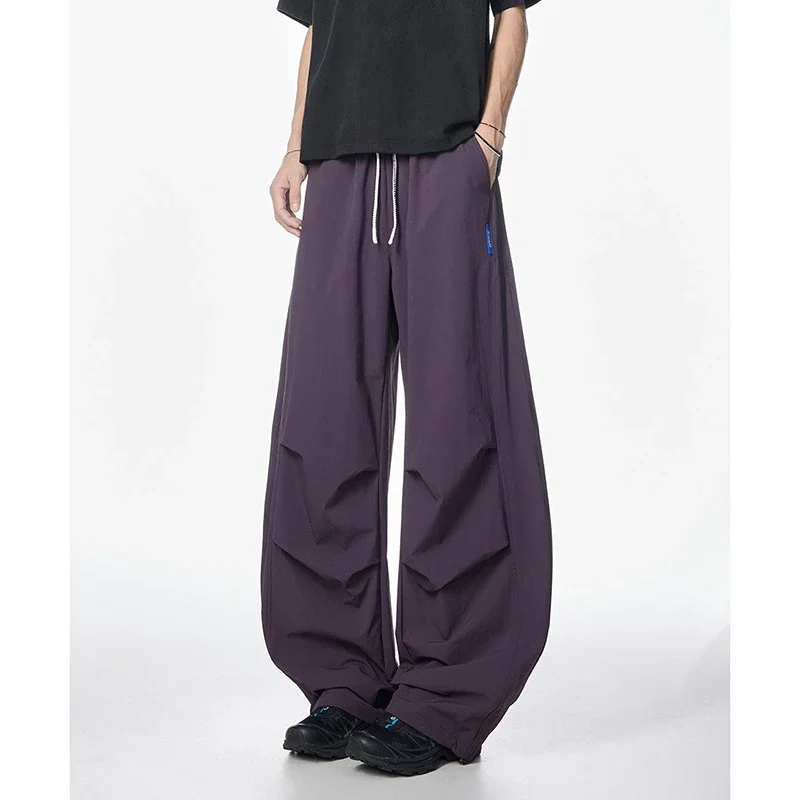 Men's Summer Thin Quick-dry Paratrooper Pants